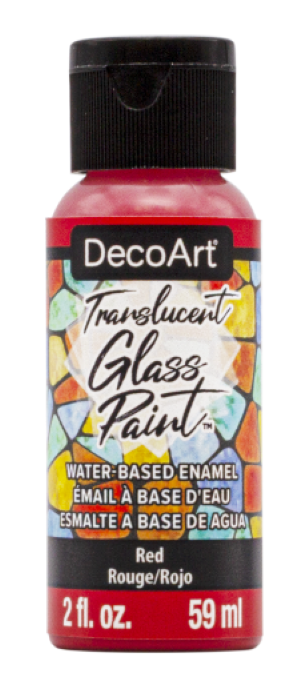 DecoArt Thrift Flip Multi-Surface Paint - Real Red, 2 oz